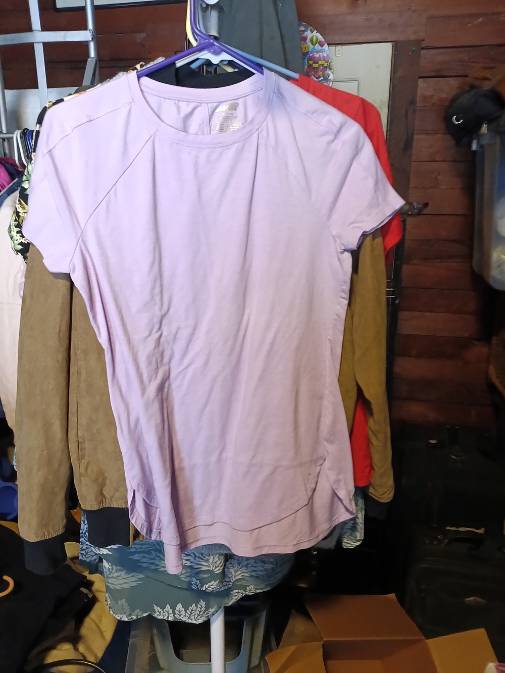 Avia Light Lavender Short Sleeve Tee